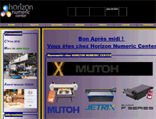 Tablet Screenshot of horizon-numeric-center.com